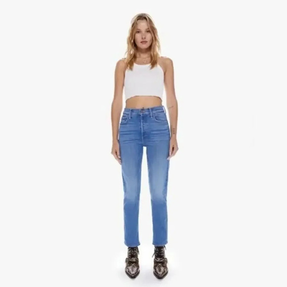 MOTHER The tomcat layover wash jeans size 25 B129